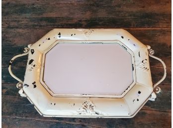 Lovely Vintage Mirrored Tray