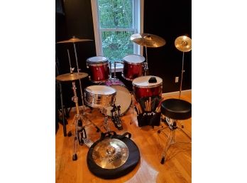 Awesome! Aquarian Drum Set / Sabian / Zildjian / ZBT