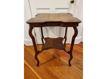 Lots Of Potential! Side Table, Beautiful Lines - AS-IS