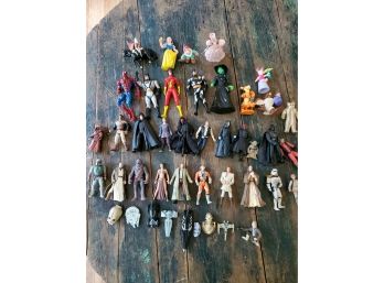 FUN FIGURINES! Star Wars, Micro Machines, Marvel, D.C. Comics, Winnie The Pooh, Disney