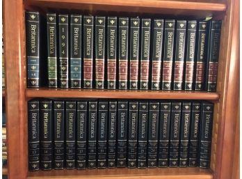 Britannica Encyclopedia - Beautiful Volumes For Library / Bookcase Decor