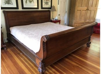 Gorgeous King Sleigh Bed!