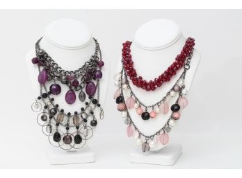 Four Fashion Necklaces