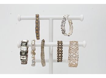 Group Of Seven Quality Fashion Bracelets