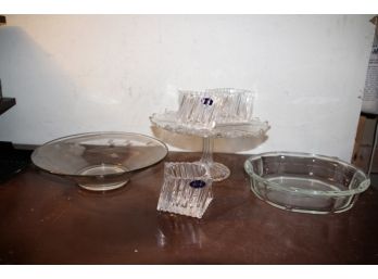 Group Of  Glass Ware - 10 Pieces