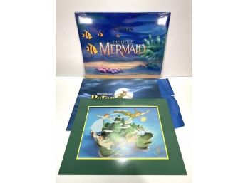 Disney Lithographs • The Little Mermaid (unopened) & Peter Pan