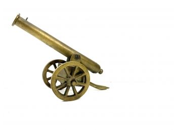 Vintage • Brass Cannon