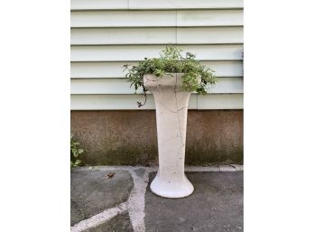 Antique • Pedestal Sink Pedestal Turned Planter