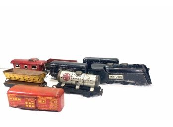 Vintage • Tin Lithographed Trains
