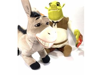 Plush Toys • Shrek & Donkey