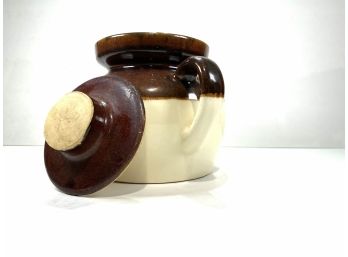 Vintage • Roseville Pottery OH • Crock With Lid
