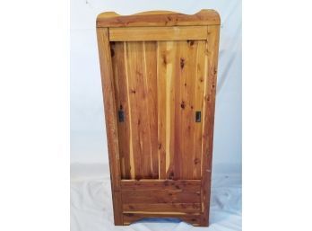 Vintage Cedar Closet With Sliding Doors