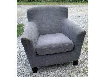 Single Gray Clubchair