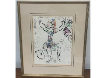 Chagall Lithograph Print