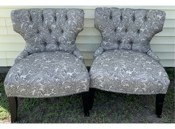 Pair Of Decorator Chairs