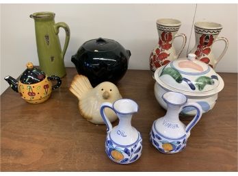 Ceramic And Pottery Lot
