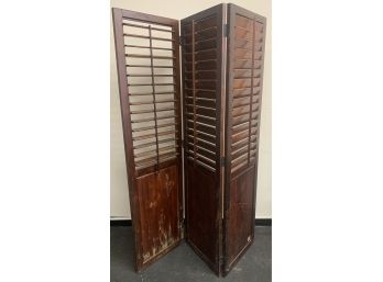 Tri-fold Privacy Shutters - Pier 1 Imports
