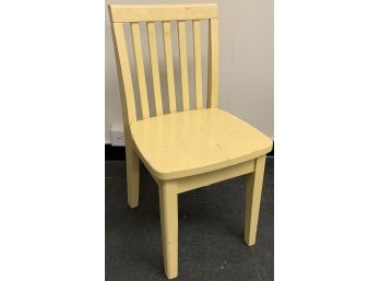 Yellow Painted Child’s Chair