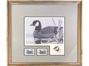Sherrie Russell ‘Cackling Canada Goose’ Duck Stamp Print, Signed And Numbered