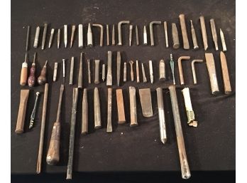 Antique Chisels And Punches