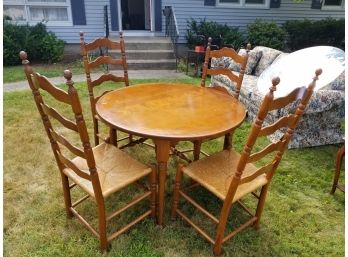 Hitchcock Glass Top Dining Set (SF2)