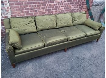 8ft Long Clean Green Couch