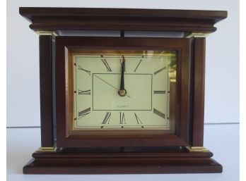 Bombay Desk Clock And Picture Frame Duo