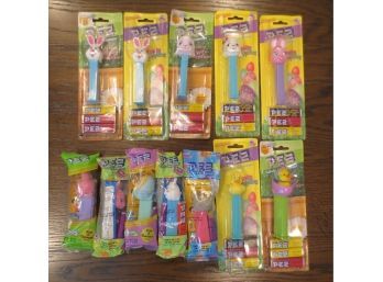 Easter Pez Collection Of 12
