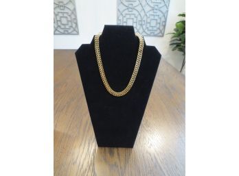 Gold Tone Statment Necklace