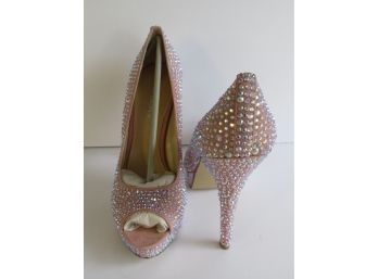 Enzo Angiolini Pink Studded Shoes