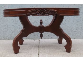 Kimball Victorian Style Oval Wood Coffee Table - No Top - Base Only
