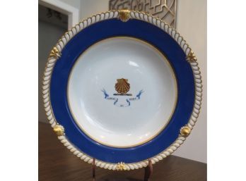 Chamberlains Worcester Armorial Plate 1825