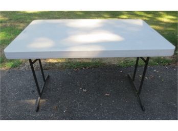 Lifetime Plastic Folding Table