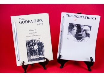 Two Signed Scripts From Godfather I And Godfather II