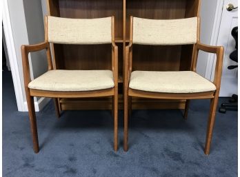 Mid Century Modern Jens Risom Style Chairs