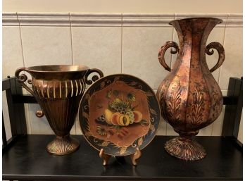 Trio Of Decorative Items