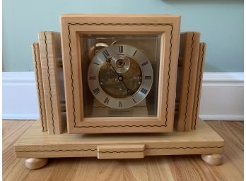 Handmade Art Deco Style Cased Clock By Peter Gerard