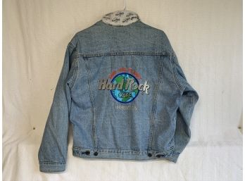 Ladies Authentic “Hard Rock” Small Denim Jacket