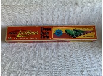 Vintage 1960’s Johnny Lightning Straight Track Set With Original Box From Topper Toys