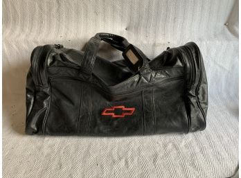 Leather Chevrolet Gym - Travel Bag