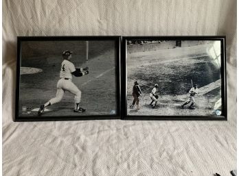 Lot Of Babe Ruth - Reggie Jackson Prints In Frames