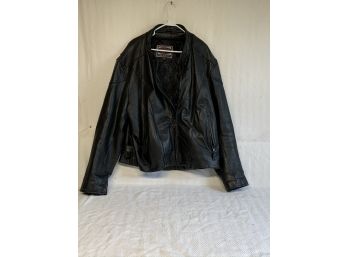 Men’s River Road Leather Jacket Size 52