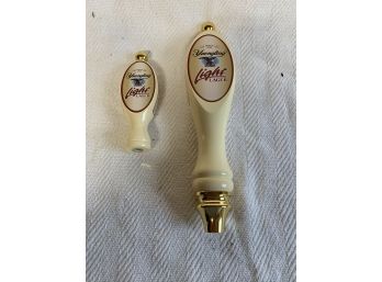 Lot Of 2 Yuengling Light Lager Beer Taps