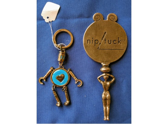 Key Chain And Nip And Tuck Mirror