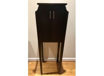 Ethan Allen Tall And  Slender Storage Cabinet