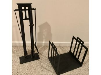 Crate And Barrel Fireplace Tools