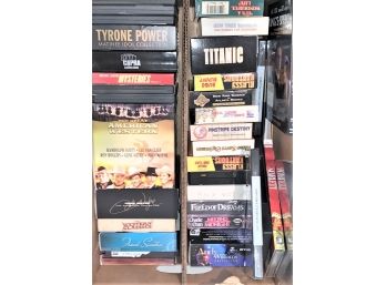 Miscellaneous Group Of VHS & DVD