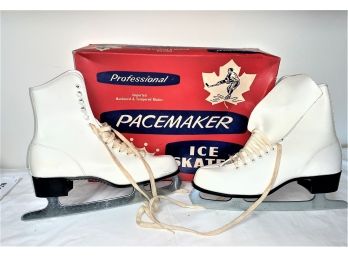 Women's Professional Pacemaker Figure Skates - Size 8