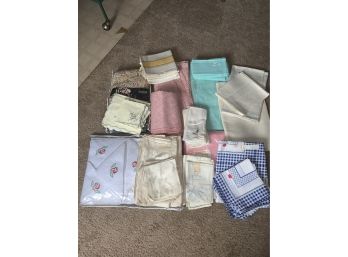 Group Of Table Linens