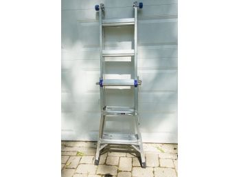 Werner 14ft. Reach Aluminum Multi-Position Ladder